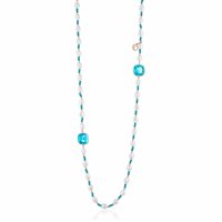 Collana Lelune Donna LELUNE GLAMOUR in Argento Perla LGNK561.2